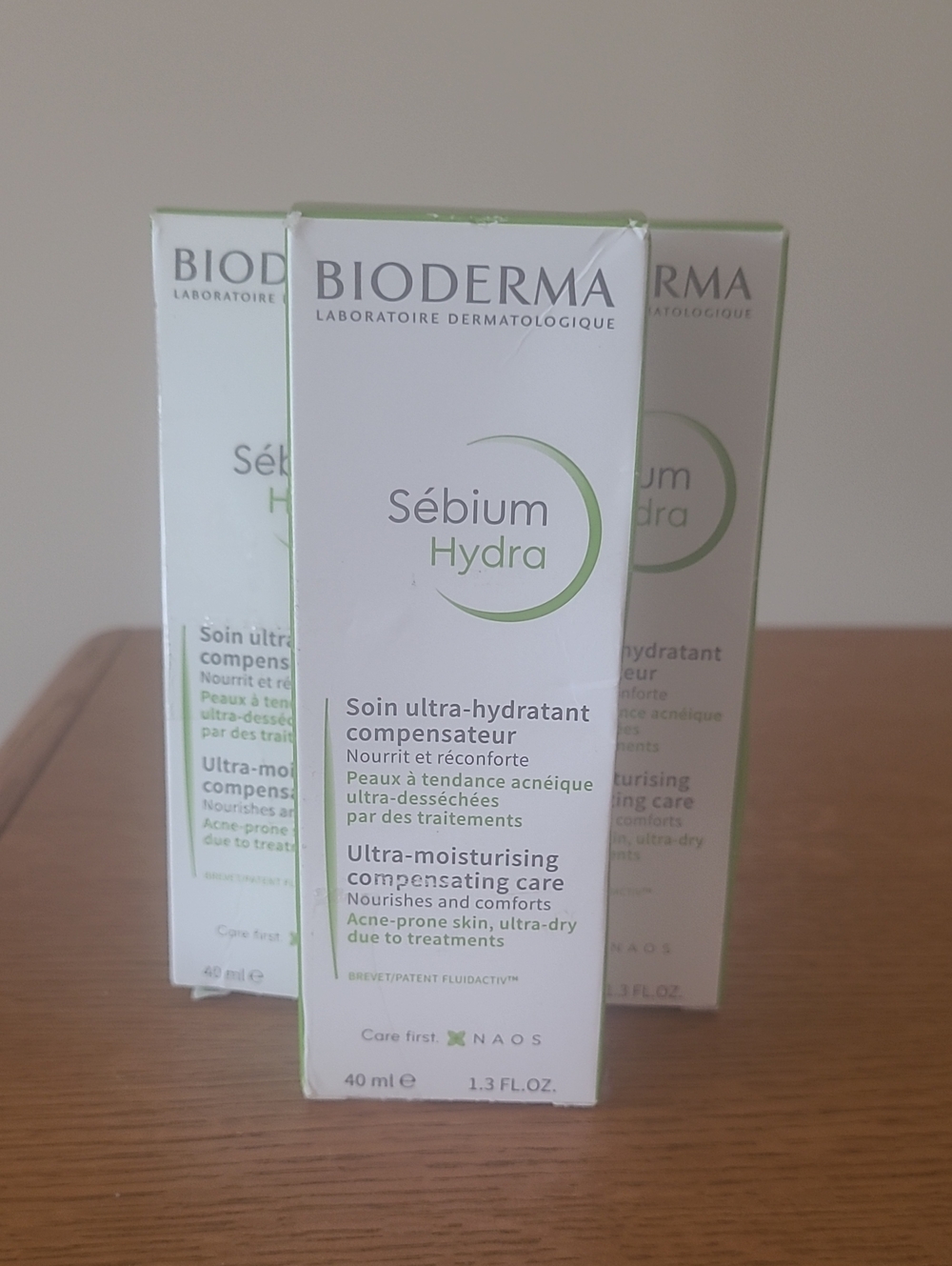BUNDLE of 3 - Bioderma Sébium Hydra Ultra-Moisturising Care Acne Prone Dry Skin